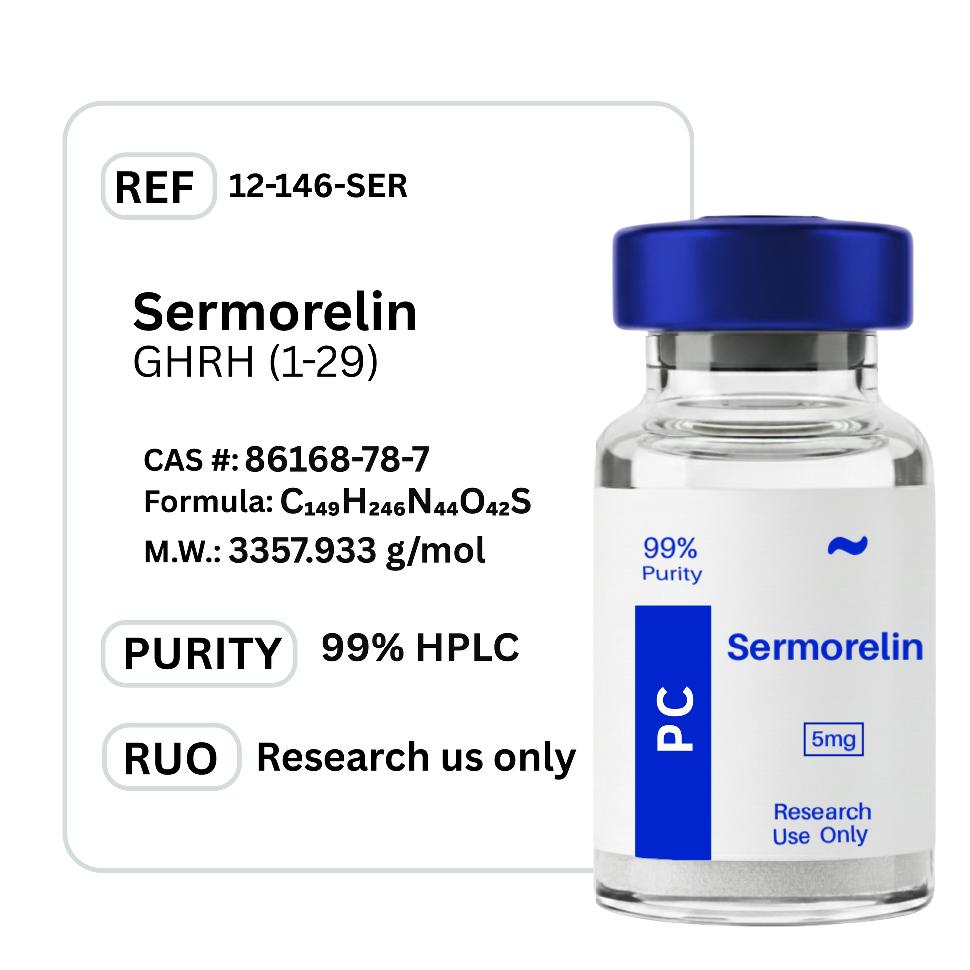 Sermorelin Hamilton Peptides (PC) Sermorelin Hamilton Peptides (PC)